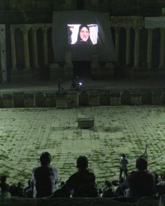 Syrisches Handy-Film-Festival in Bosra